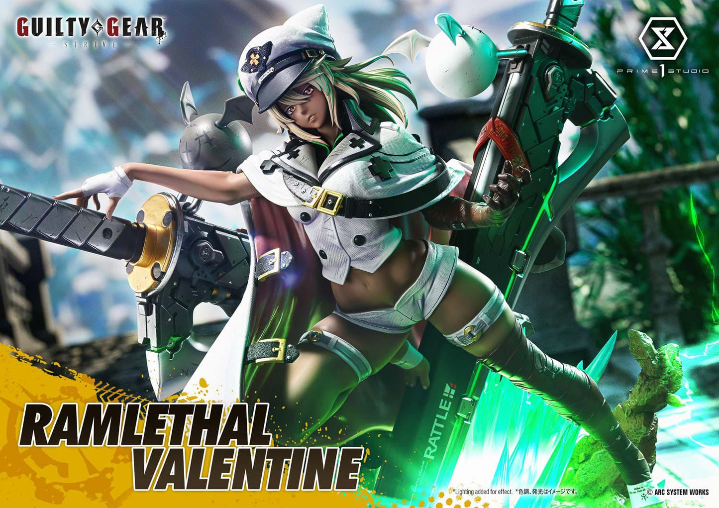 Guilty Gear: Strive: Ramlethal Valentine (Bonus Ver.): Ultimate Premium Masterline 1/4 Scale Limited Edition Statue - Prime 1 Studio Statue
