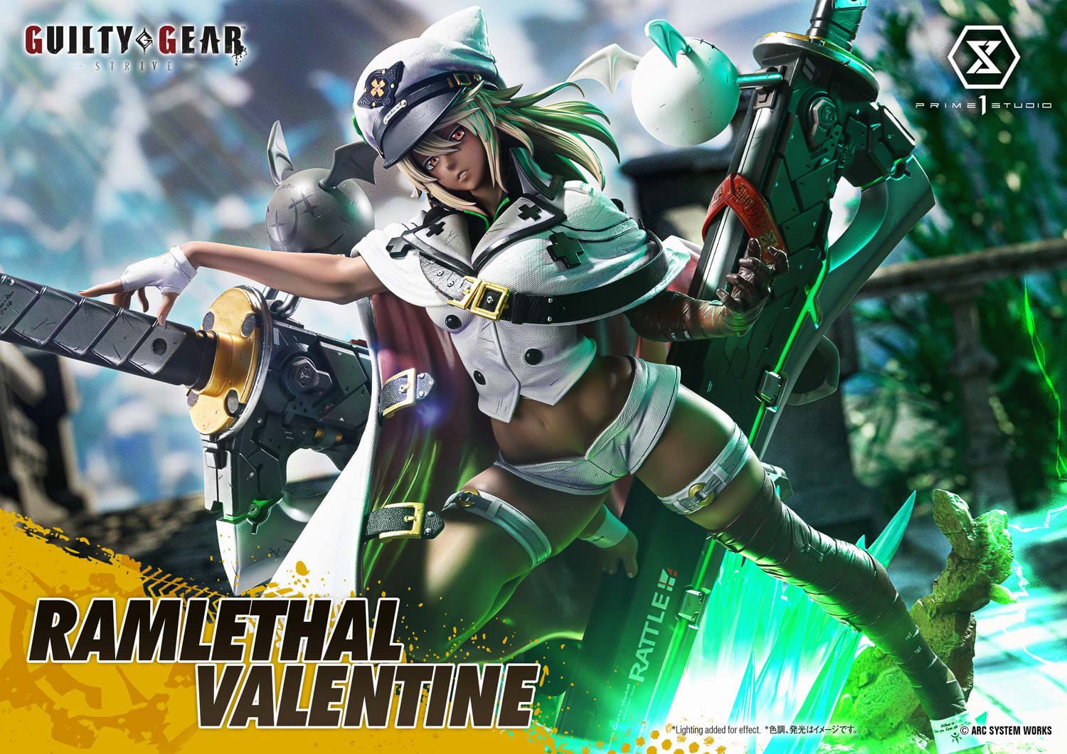 Guilty Gear: Strive: Ramlethal Valentine (Bonus Ver.): Ultimate Premium Masterline 1/4 Scale Limited Edition Statue - Prime 1 Studio Statue