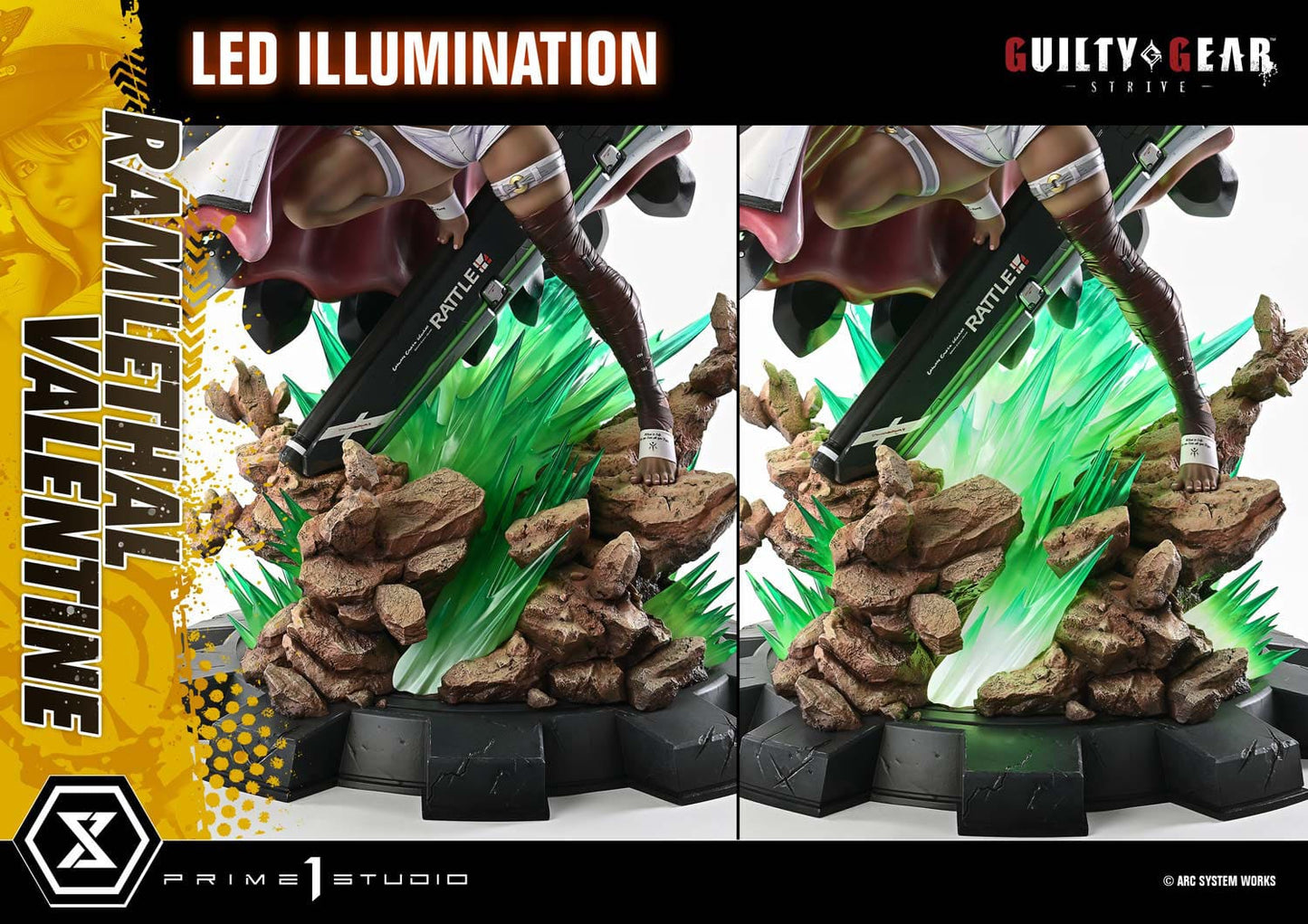 Guilty Gear: Strive: Ramlethal Valentine (Bonus Ver.): Ultimate Premium Masterline 1/4 Scale Limited Edition Statue - Prime 1 Studio Statue