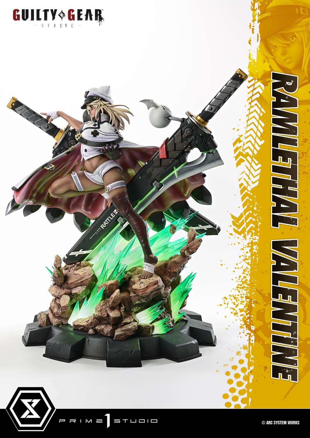 Guilty Gear: Strive: Ramlethal Valentine (Bonus Ver.): Ultimate Premium Masterline 1/4 Scale Limited Edition Statue - Prime 1 Studio Statue
