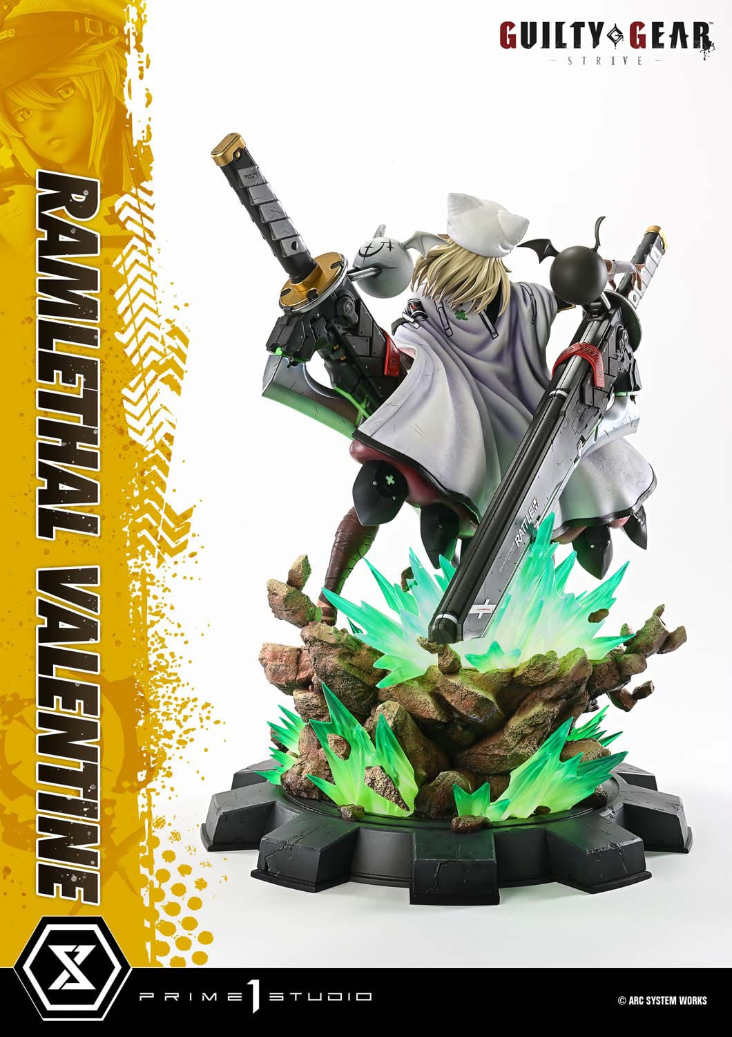 Guilty Gear: Strive: Ramlethal Valentine (Bonus Ver.): Ultimate Premium Masterline 1/4 Scale Limited Edition Statue - Prime 1 Studio Statue