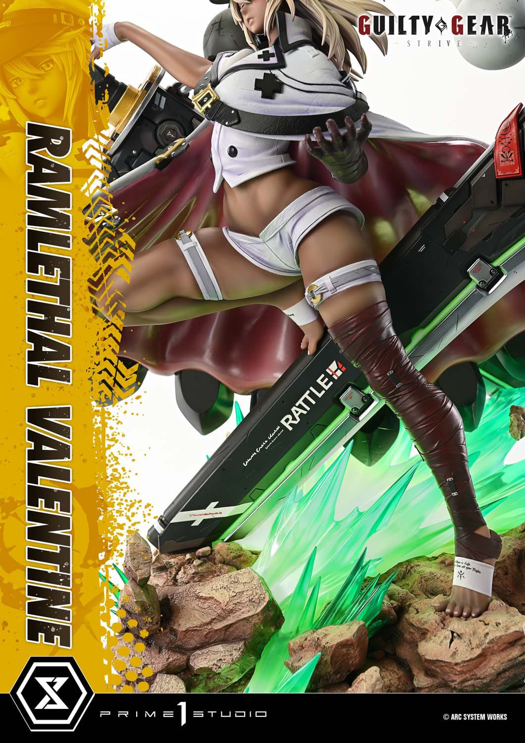 Guilty Gear: Strive: Ramlethal Valentine (Bonus Ver.): Ultimate Premium Masterline 1/4 Scale Limited Edition Statue - Prime 1 Studio Statue