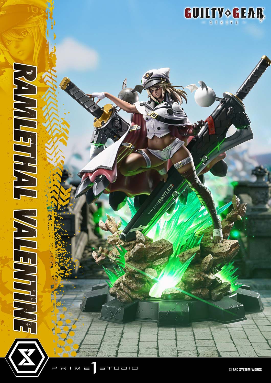 Guilty Gear: Strive: Ramlethal Valentine: Ultimate Premium Masterline 1/4 Scale Statue - Prime 1 Studio Statue