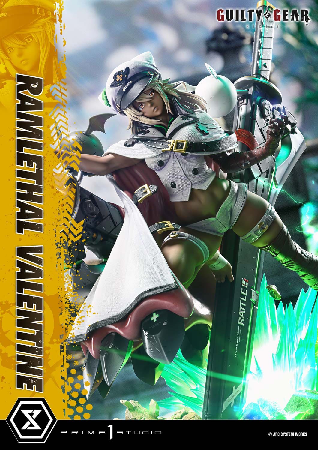 Guilty Gear: Strive: Ramlethal Valentine: Ultimate Premium Masterline 1/4 Scale Statue - Prime 1 Studio Statue