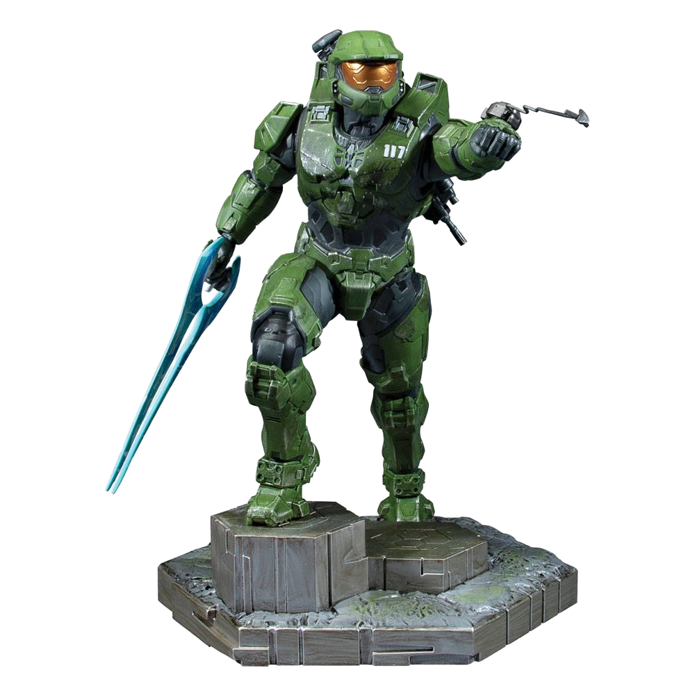 Halo Infinite: Master Chief & Grappleshot: PVC Statue - Dark Horse Statue