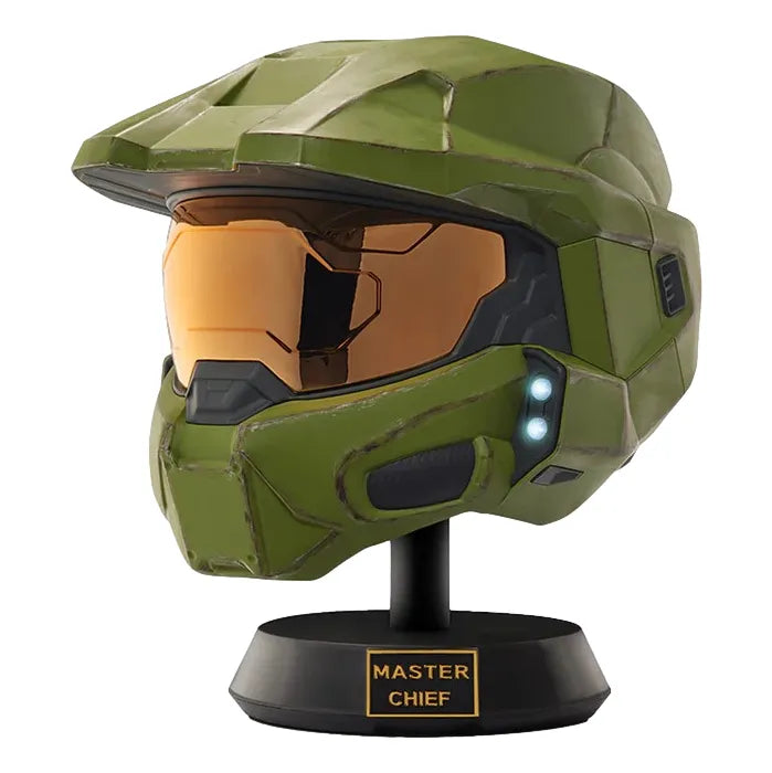 Halo: Master Chief: Deluxe Helmet With Stand: LED Lights & Sound Jazwares