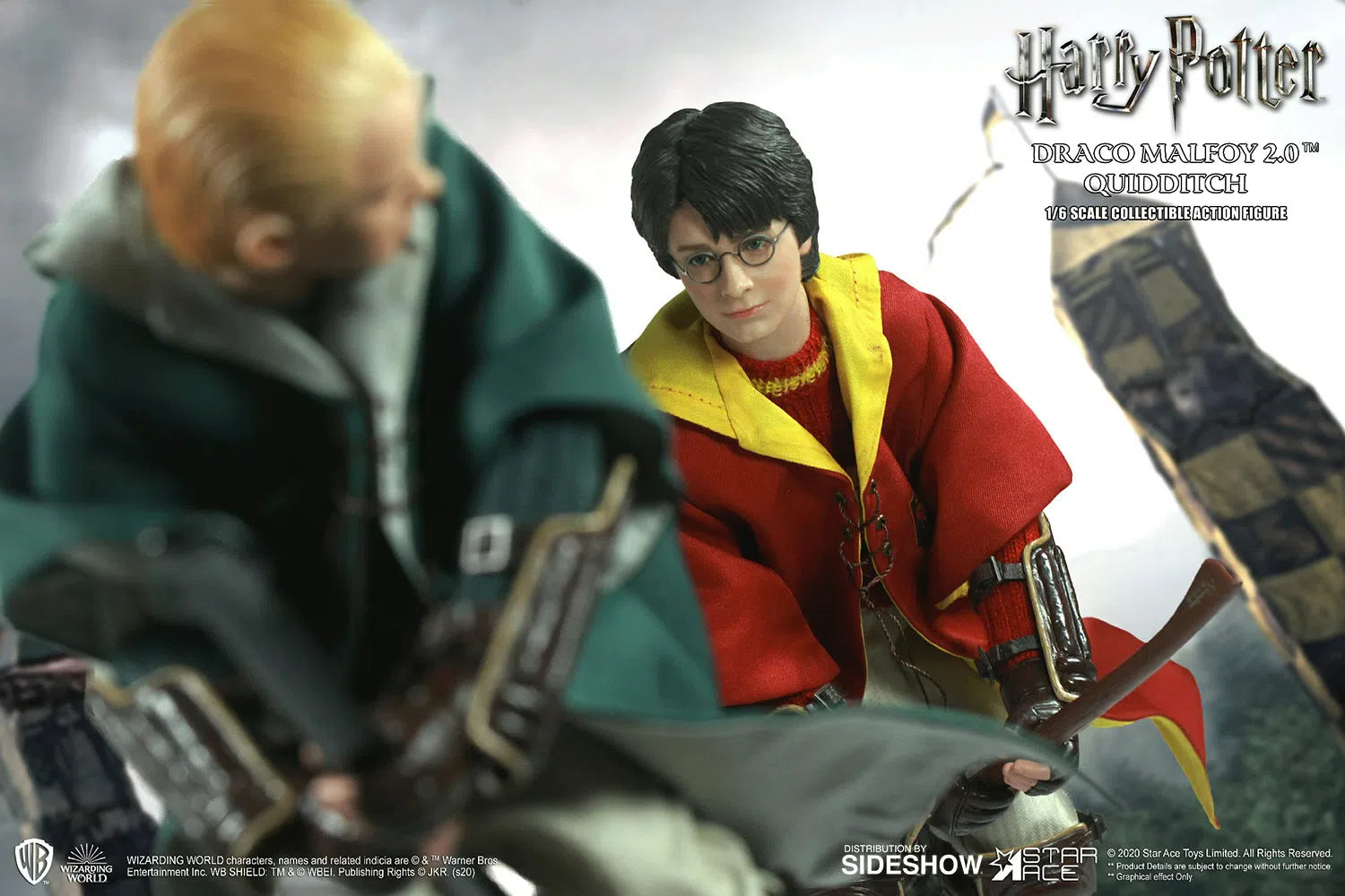 Harry Potter & The Chamber Of Secrets: Harry & Draco 2.0: Sixth Scale Figure Set Star Ace