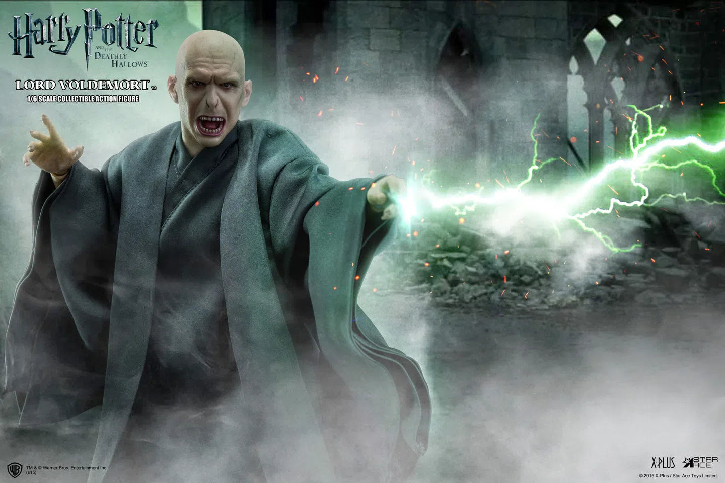 Harry Potter & The Deathly Hallows: Lord Voldemort Figure - Star Ace Action Figures