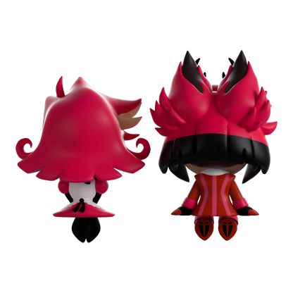 Hazbin Hotel: Alastor and Niffty Monitor Buddiez: Vinyl Figure - YouTooz Vinyl Figure