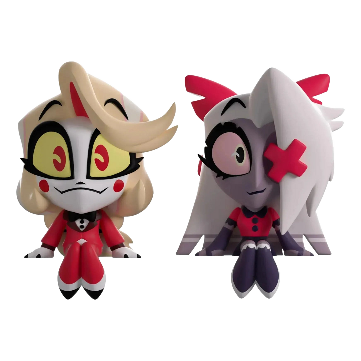 Hazbin Hotel: Charlie and Vaggie Monitor Buddiez: Vinyl Figure - YouTooz Vinyl Figure