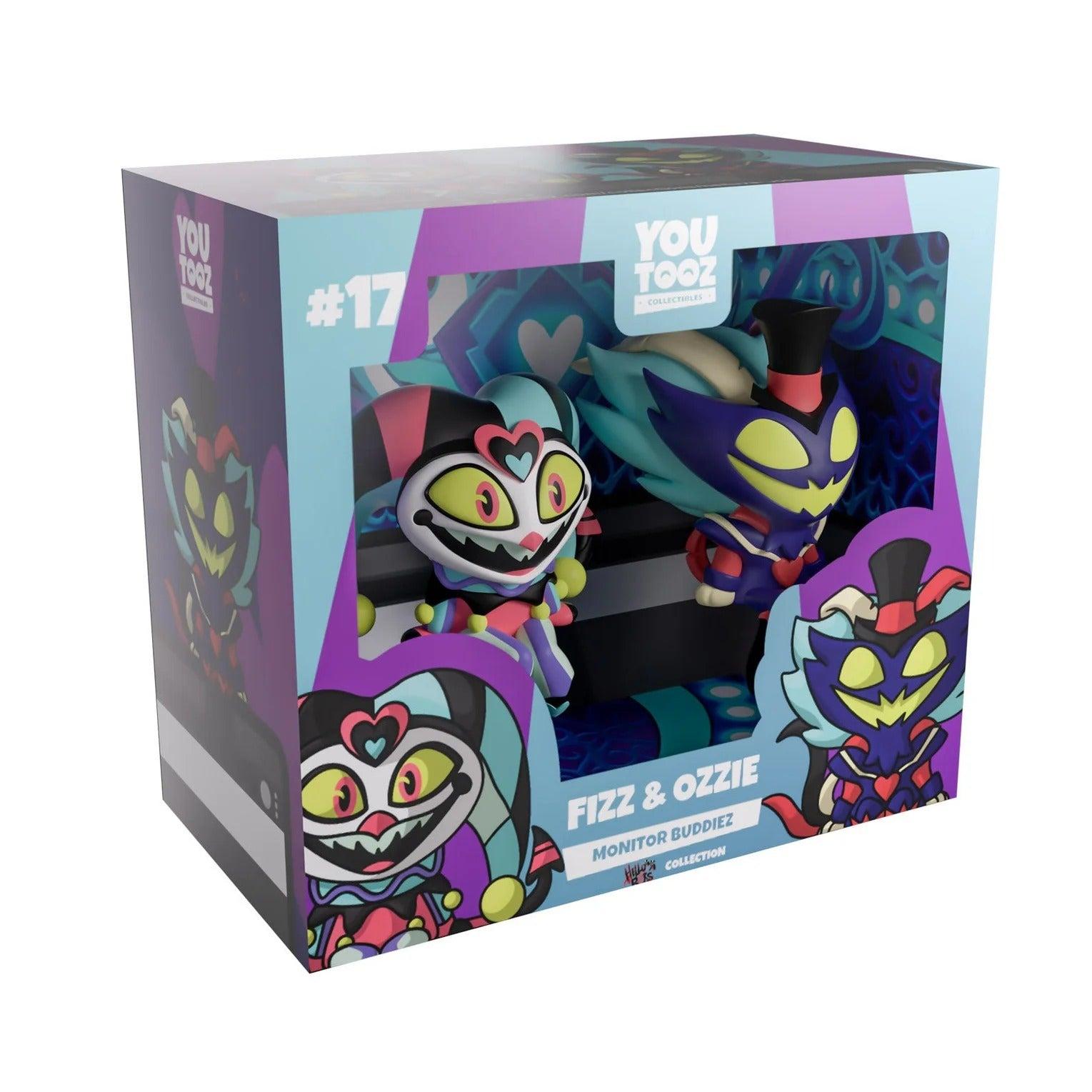 Helluva Boss: Fizz & Ozzie Monitor Buddiez: Vinyl Figures - YouTooz Vinyl Figure
