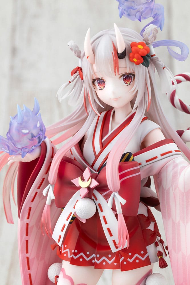 Hololive Production PVC Statue 1/7 Nakiri Ayame Shrine Maiden Fortune Outfit Ver. 26 cm - Kotobukiya Statue