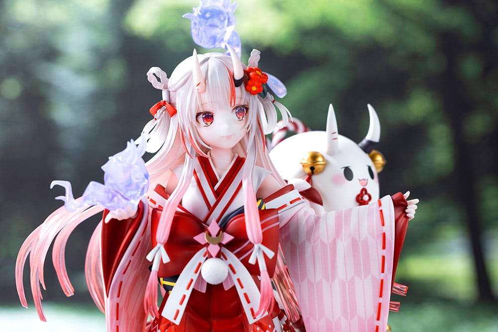 Hololive Production PVC Statue 1/7 Nakiri Ayame Shrine Maiden Fortune Outfit Ver. 26 cm - Kotobukiya Statue