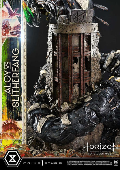 Horizon Forbidden West Ultimate Diorama Masterline Series Statue Aloy vs. The Slitherfang Bonus Version 82 cm - Prime 1 Studio Statues