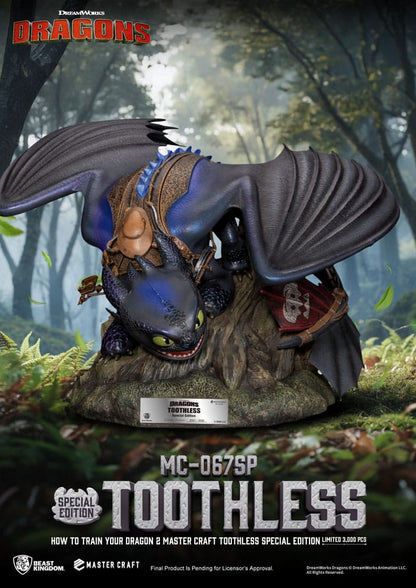 How To Train Your Dragon 2: Toothless: Master Craft Statue - Beast Kingdom Toys Statue