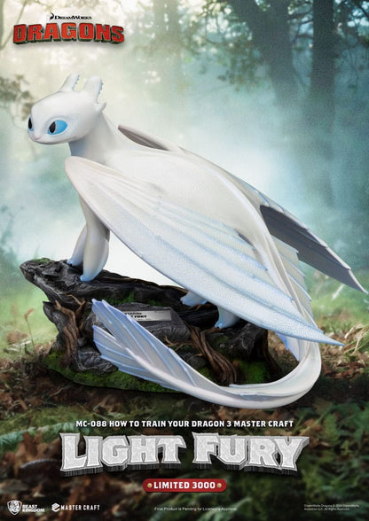 How To Train Your Dragon 3 Master Craft Statue Light Fury 29 cm - Beast Kingdom Toys Statues