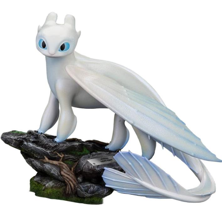 How To Train Your Dragon 3 Master Craft Statue Light Fury 29 cm - Beast Kingdom Toys Statues