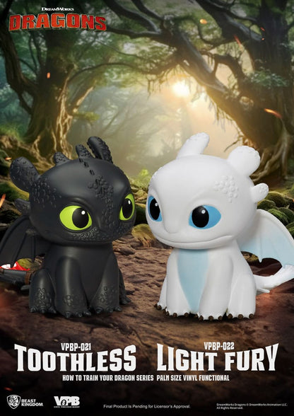 How To Train Your Dragon: Light Fury: Vinyl Piggy Bank - Beast Kingdom Toys Piggy Bank