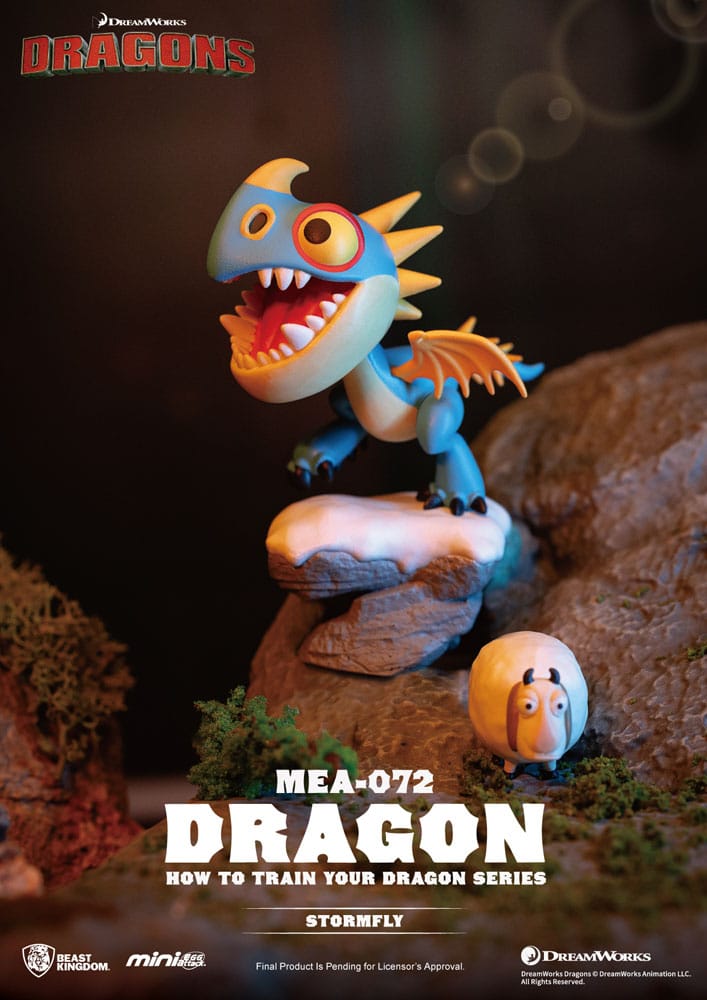 How to train your Dragon: Mini Egg Attack: Blind Box Figures: Box Of 6 - Beast Kingdom Toys Blind Boxes, Mini Figures & Capsule Toys