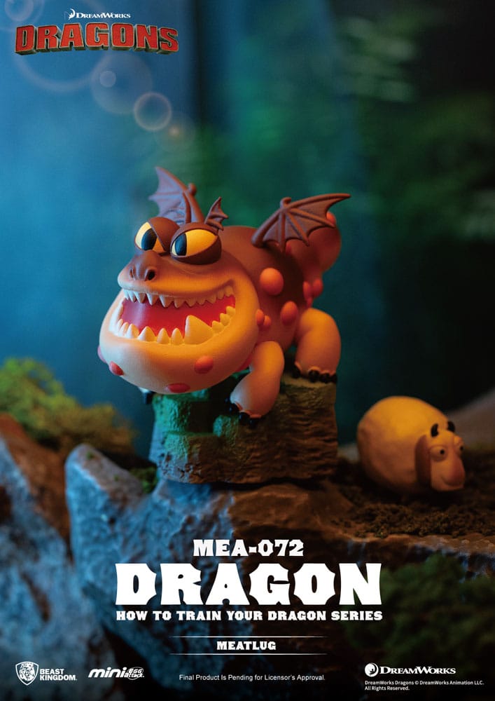 How to train your Dragon: Mini Egg Attack: Blind Box Figures: Box Of 6 - Beast Kingdom Toys Blind Boxes, Mini Figures & Capsule Toys
