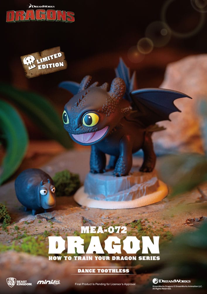 How to train your Dragon Mini Egg Attack Blind Box Figures Series Assortment Box Qty 6 - Beast Kingdom Toys Mini-figures, Blind Boxes