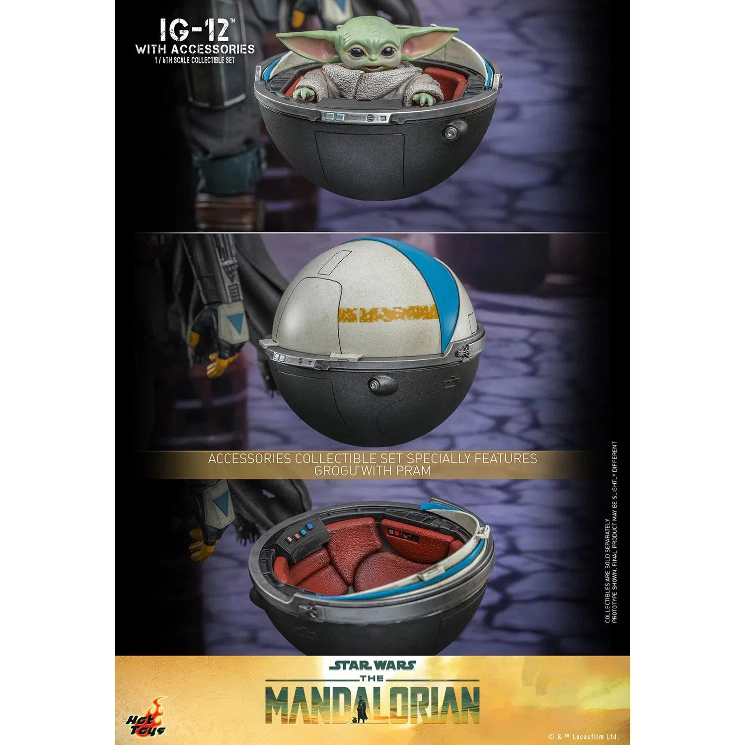 IG-12: With Accessories: Star Wars: The Mandalorian Hot Toys