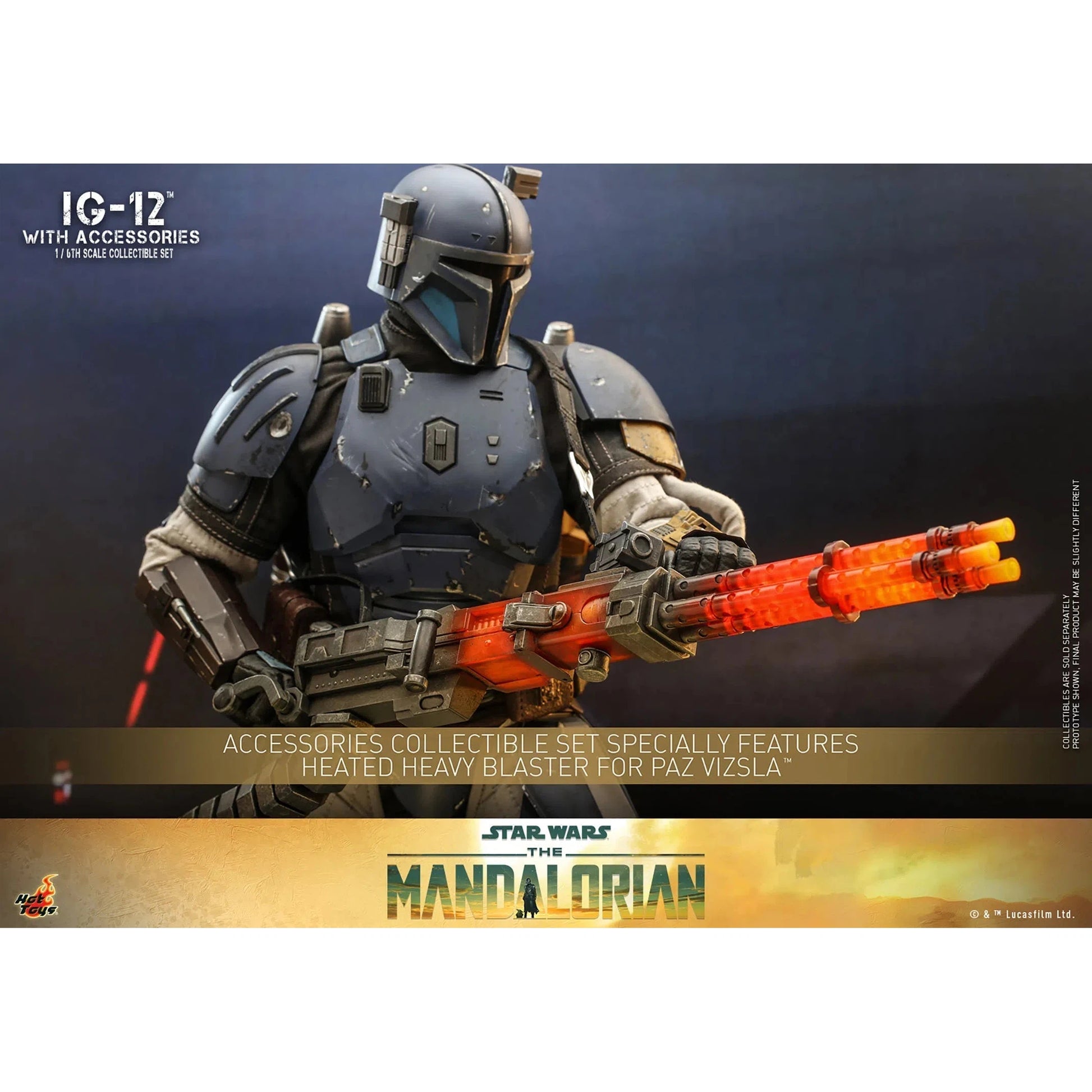 IG-12: With Accessories: Star Wars: The Mandalorian Hot Toys
