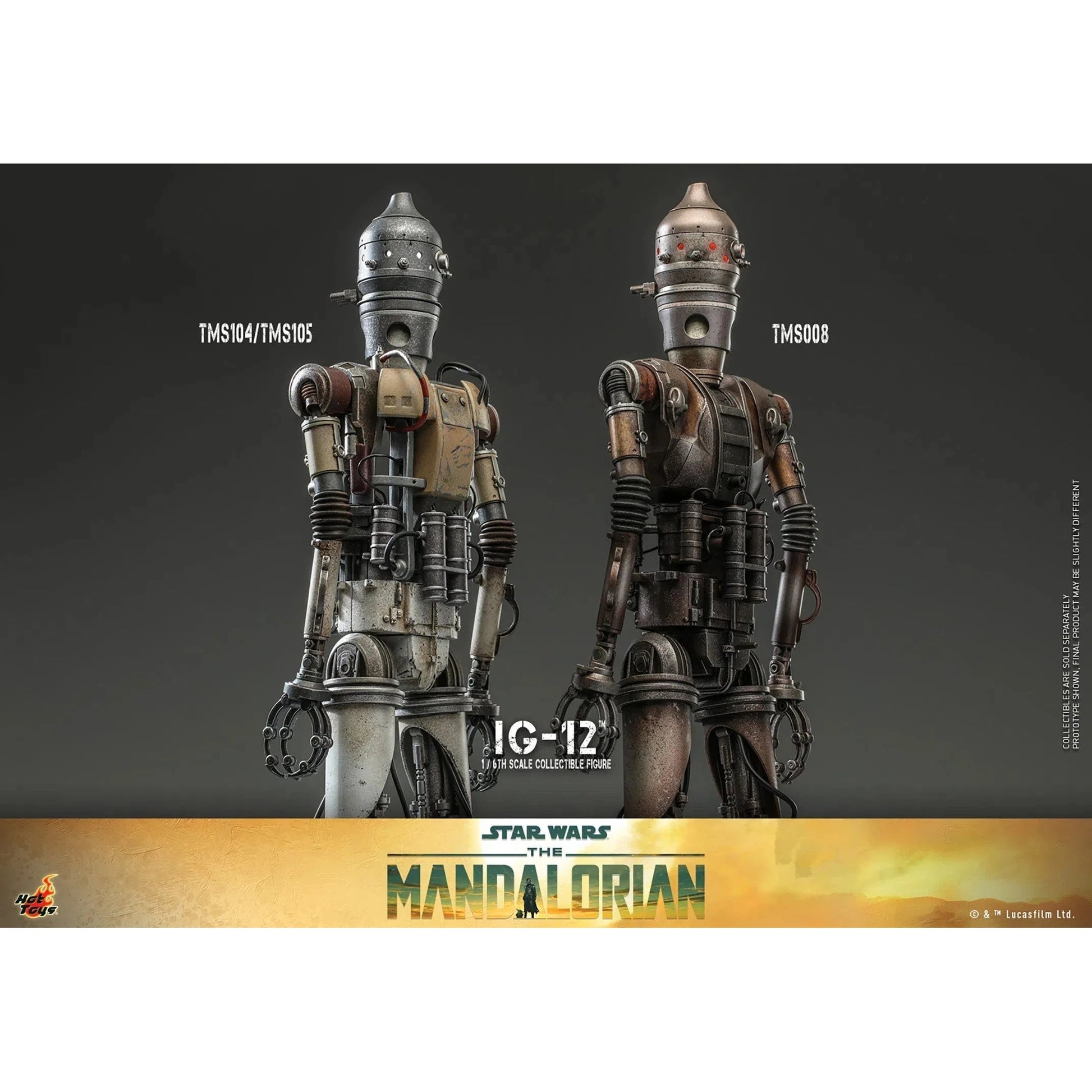 IG-12: With Accessories: Star Wars: The Mandalorian Hot Toys