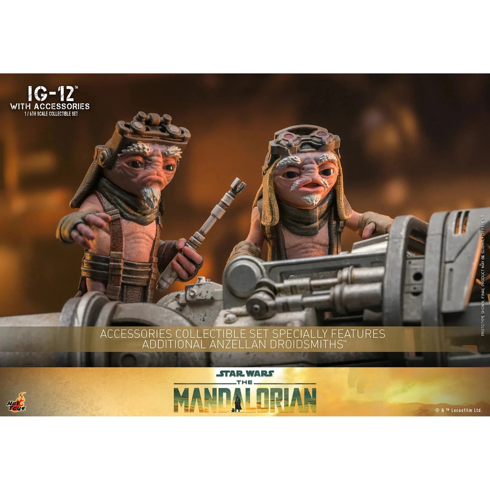IG-12: With Accessories: Star Wars: The Mandalorian Hot Toys