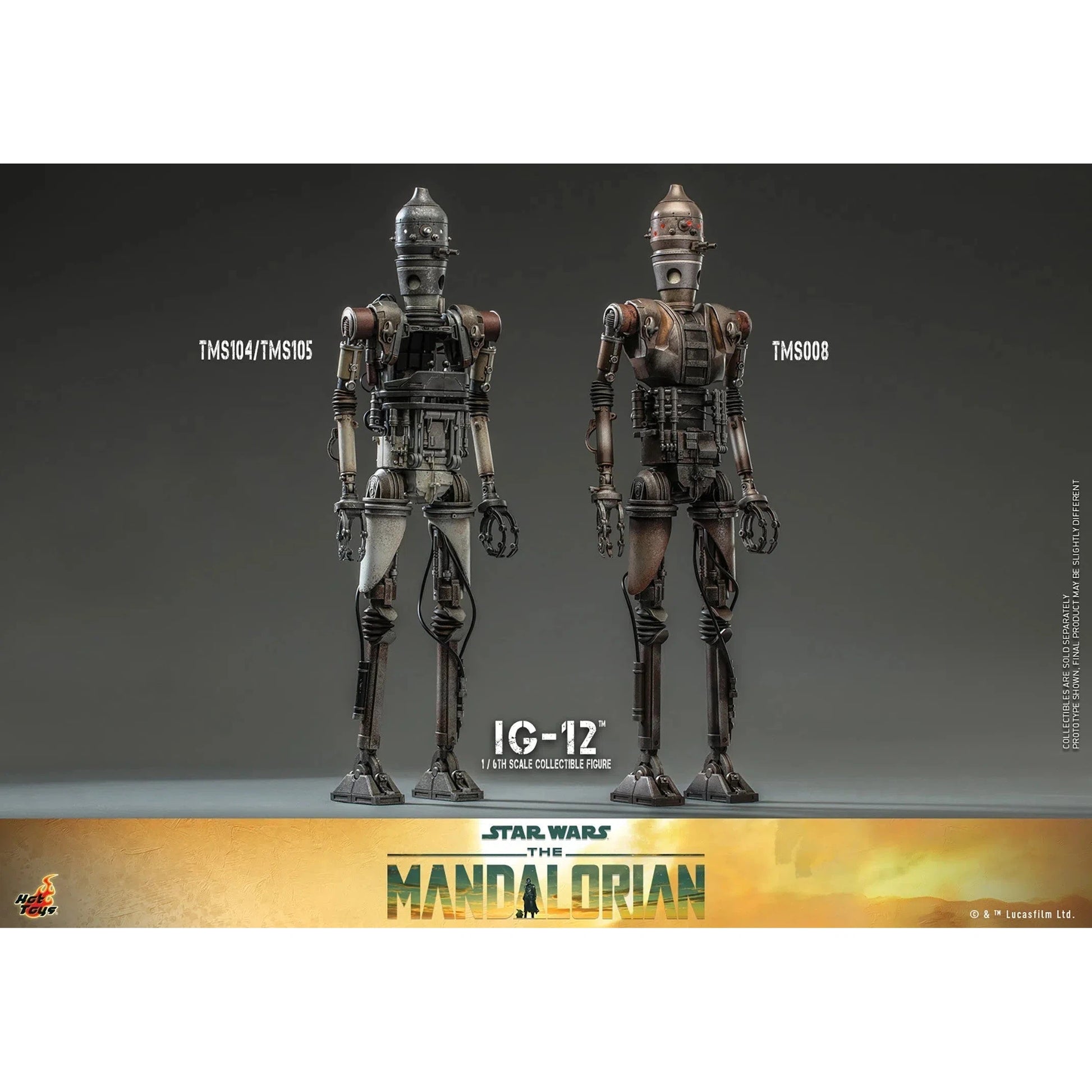 IG-12: With Accessories: Star Wars: The Mandalorian Hot Toys