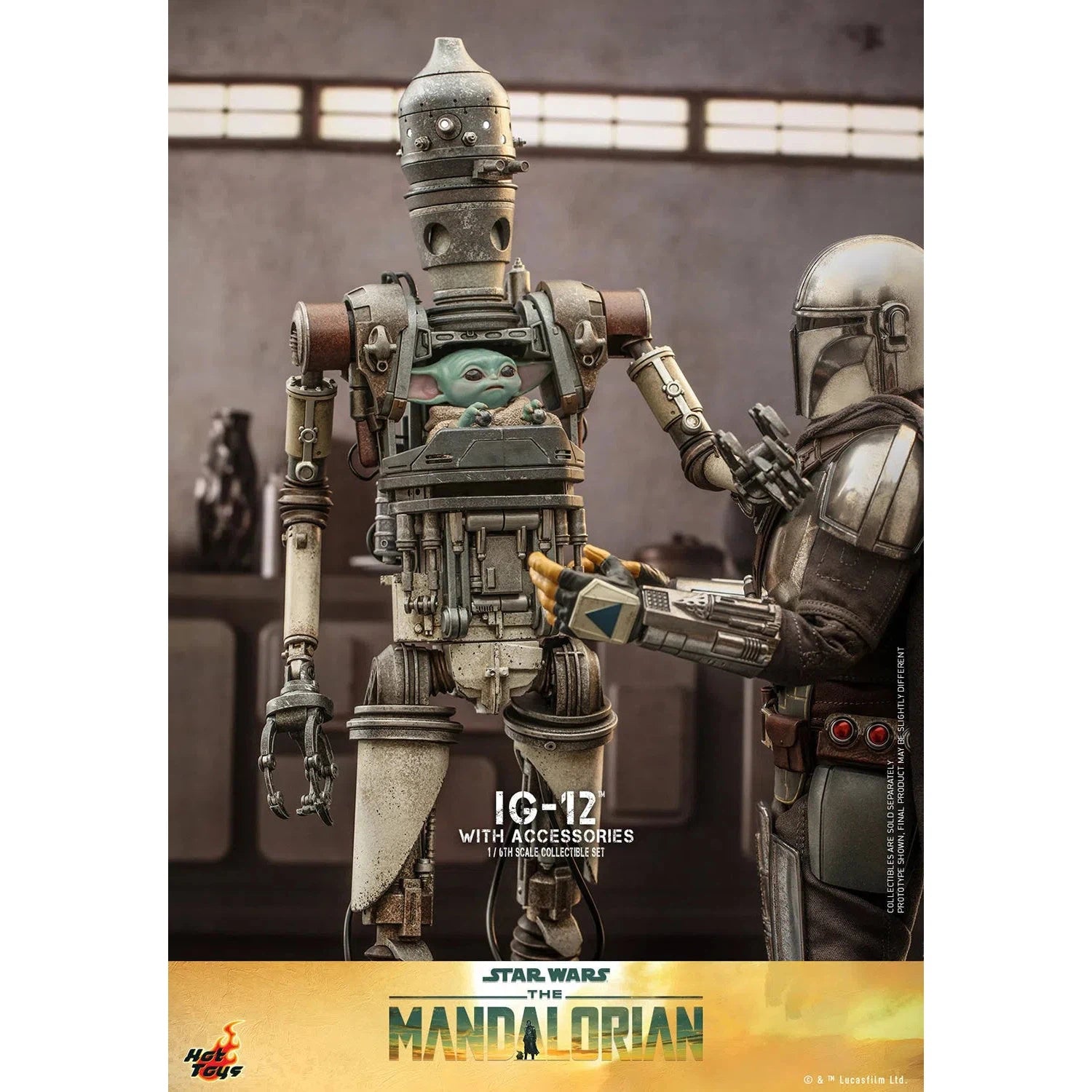 IG-12: With Accessories: Star Wars: The Mandalorian Hot Toys