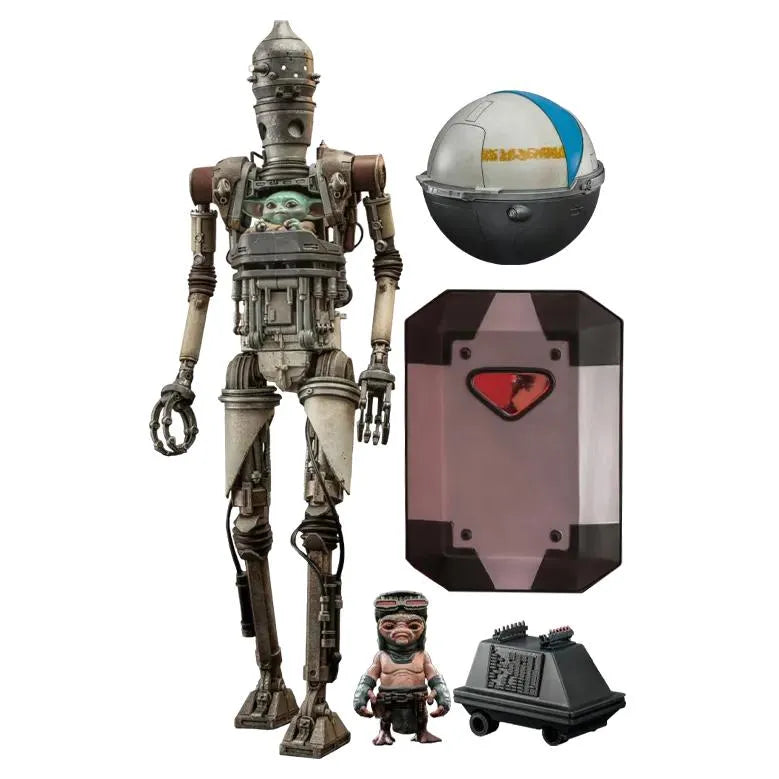 IG-12: With Accessories: Star Wars: The Mandalorian by Hot Toys – Action Figure, [scale], UK stockist Planet Action Figures