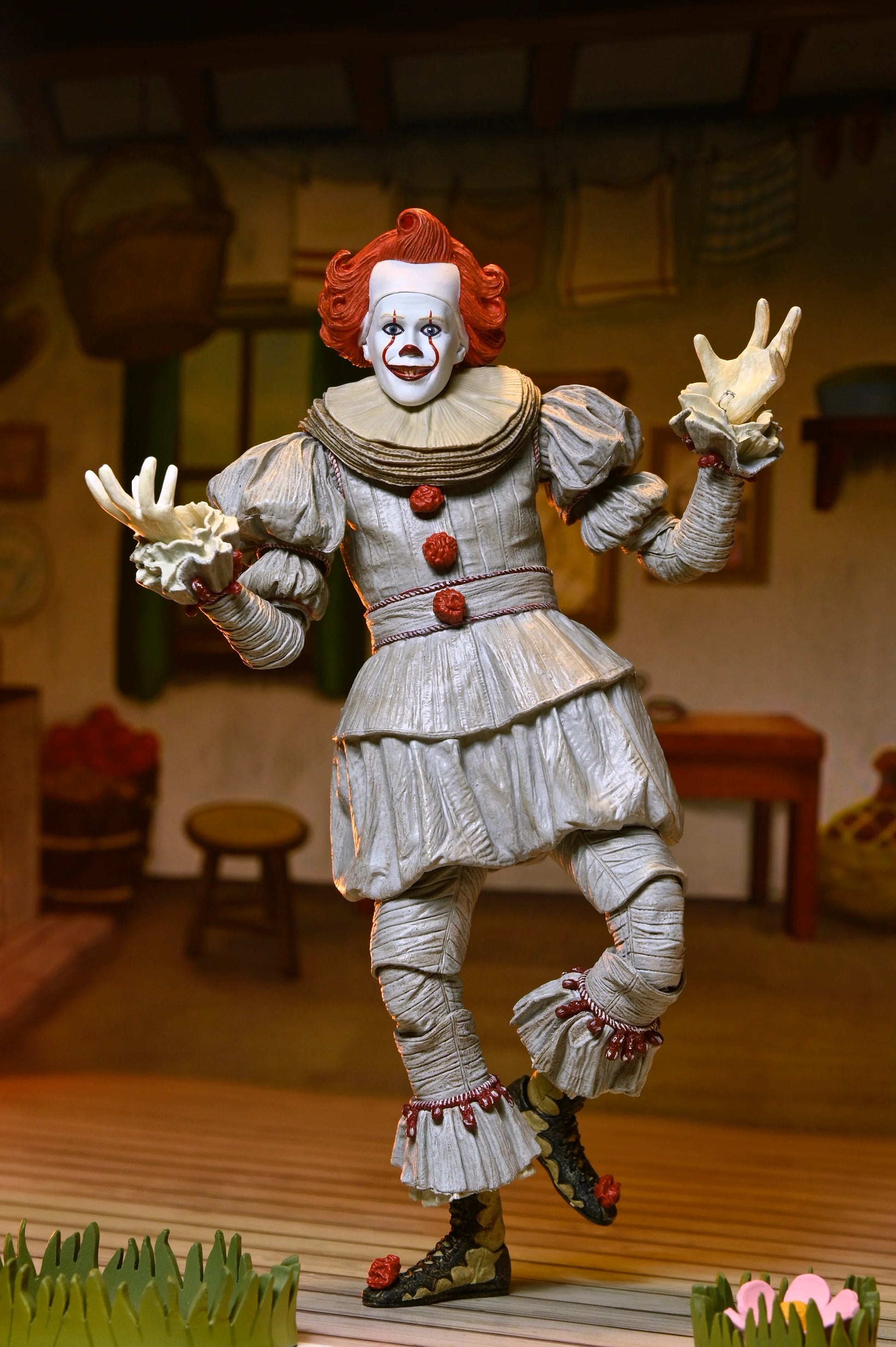 IT: Welcome to Derry: Bob Gray as Pennywise: Ultimate 7 Inch: Action Figure - Neca Action Figure