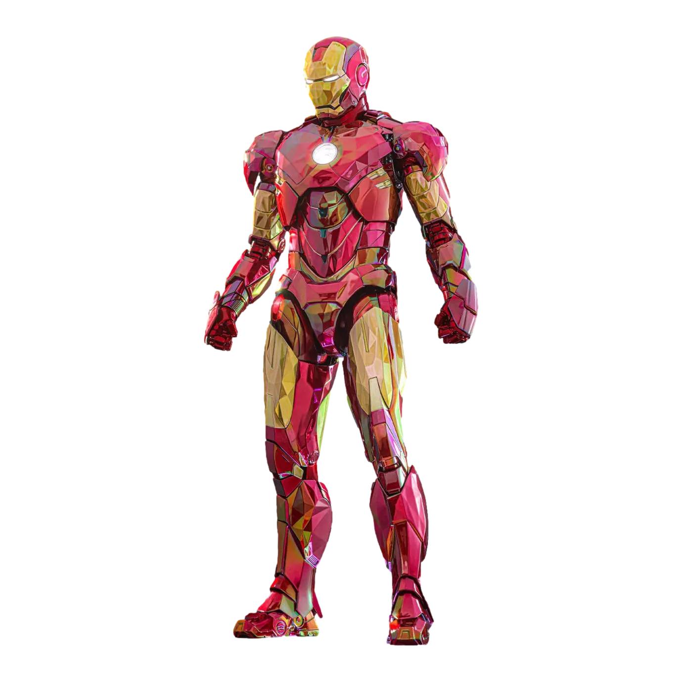 Iron Man 2: Iron Man Mark VI (Fractal Armor): Exclusive: 1/6th Action Figure: Hot Toys Hot Toys