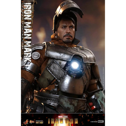 Iron Man: MK1: Iron Man 1: Diecast: Marvel: MMS605D40 - Hot Toys Action Figure