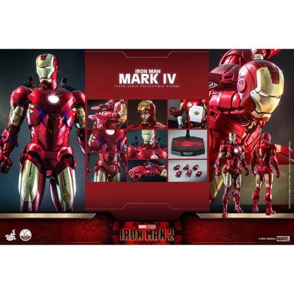 Iron Man: MKIV: Iron Man 2: Marvel: Quarter Scale: QS020 - Hot Toys Action Figure