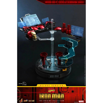 Iron Man: Origins Collection: CMS08 D38: Deluxe Edition: Marvel - Hot Toys Action Figure