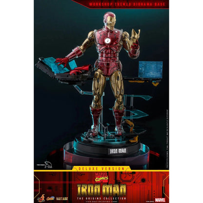 Iron Man: Origins Collection: CMS08 D38: Deluxe Edition: Marvel - Hot Toys Action Figure