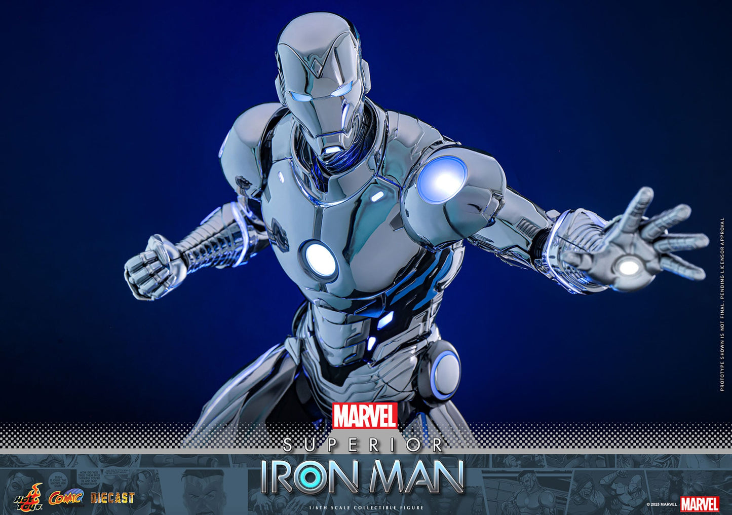Iron Man: Superior Iron Man: 1/6th Action Figure - Hot Toys Action Figure