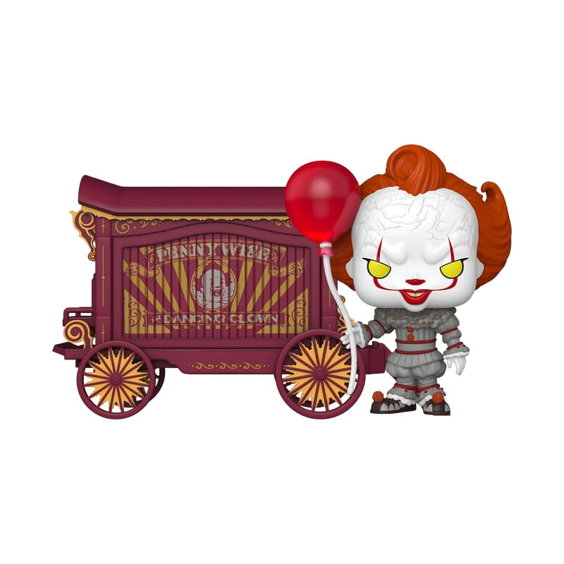 It-Welcome to Derry POP! Town Vinyl Figure Pennywise & Wagon - Funko POP! Figures