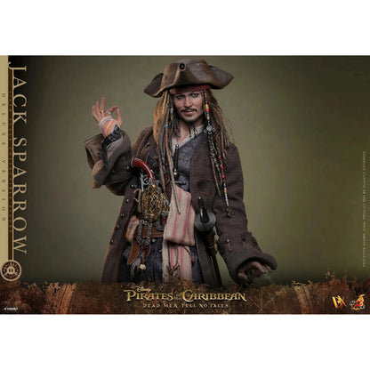 Jack Sparrow: Pirates Of The Caribbean: Dead Men Tell No Tales: Deluxe: Sixth Scale: DX38 - Hot Toys Action Figure