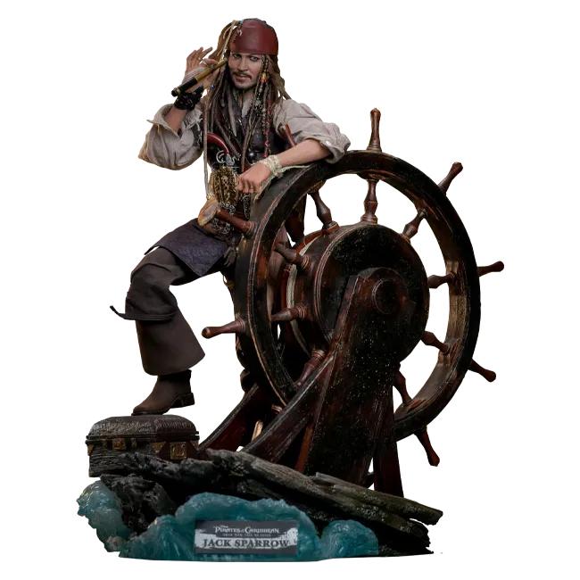 Jack Sparrow: Pirates Of The Caribbean: Dead Men Tell No Tales: Deluxe: Sixth Scale: DX38 Hot Toys