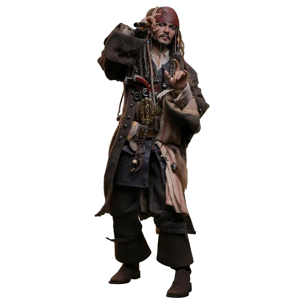 Jack Sparrow: Pirates Of The Caribbean: Dead Men Tell No Tales: Standard: Sixth Scale: DX37 Hot Toys