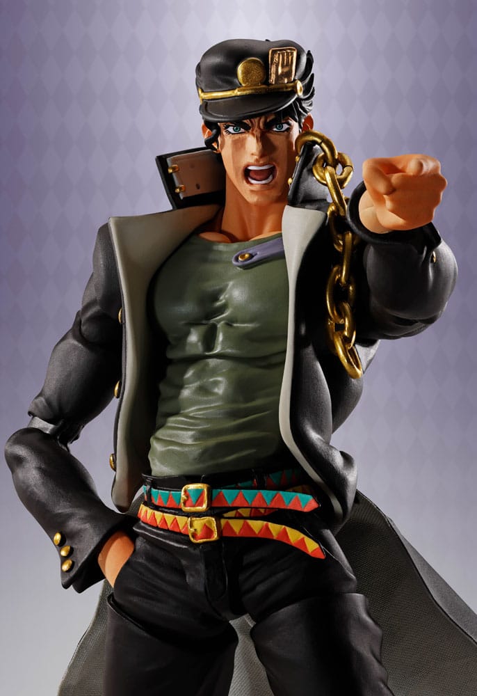 JoJo´s Bizarre Adventure S.H.Figuarts Action Figure Jotaro Kujo - Bandai Tamashii Nations Action Figures