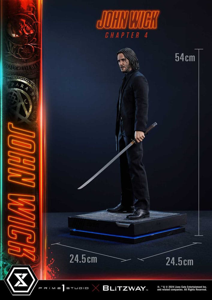 John Wick Chapter 4 Premium Masterline Series Statue 1/4 John Wick 54 cm - Prime 1 Studio Statues