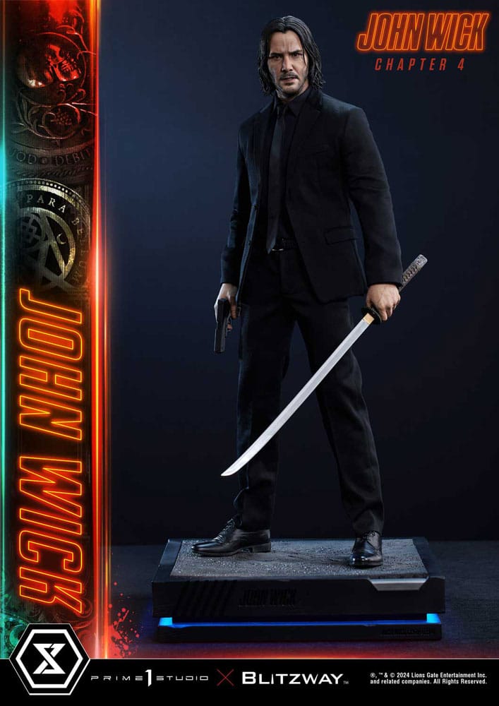 John Wick Chapter 4 Premium Masterline Series Statue 1/4 John Wick 54 cm - Prime 1 Studio Statues