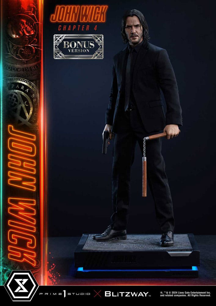 John Wick Chapter 4 Ultimate Premium Masterline Series Statue 1/4 John Wick Deluxe Bonus Version 54 cm - Prime 1 Studio Statues