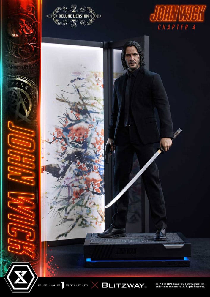 John Wick Chapter 4 Ultimate Premium Masterline Series Statue 1/4 John Wick Deluxe Version 54 cm - Prime 1 Studio Statues