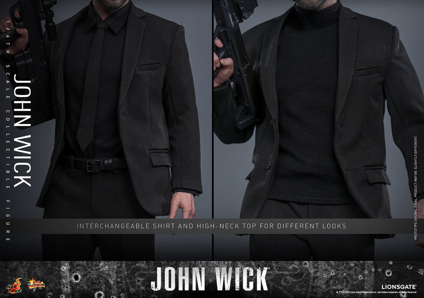John Wick: John Wick: 1/6th - Hot Toys Action Figures