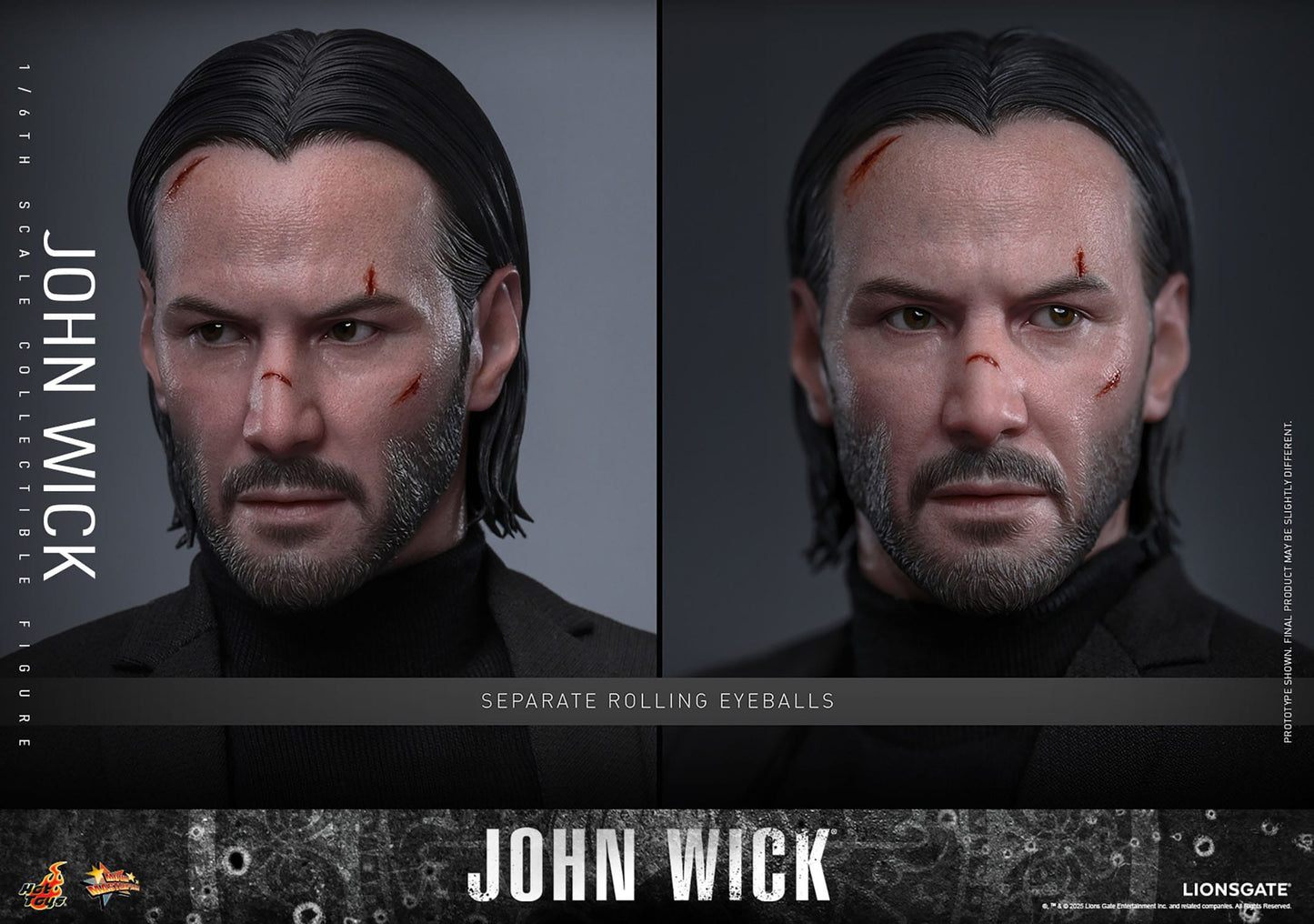 John Wick: John Wick: 1/6th Scale Action Figure - Hot Toys Action Figure